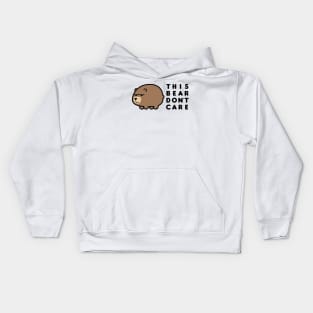 This Bear Don't Care Kids Hoodie